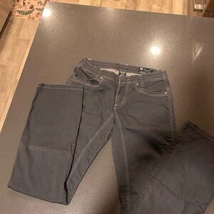 Kuhl Women's Straight-Leg Jeans in Charcoal